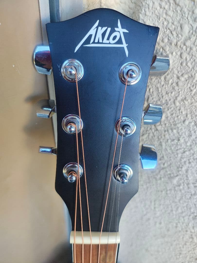 美品 AKLOT AKAG-2 ピックアップ付エレアコ 付属品多数