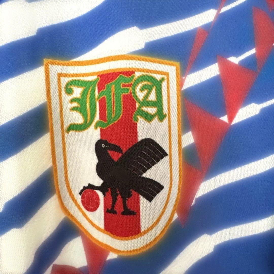 【5-8】1993年adidas日本代表ヒストリカルTシャツ三浦知良選手　タグ付