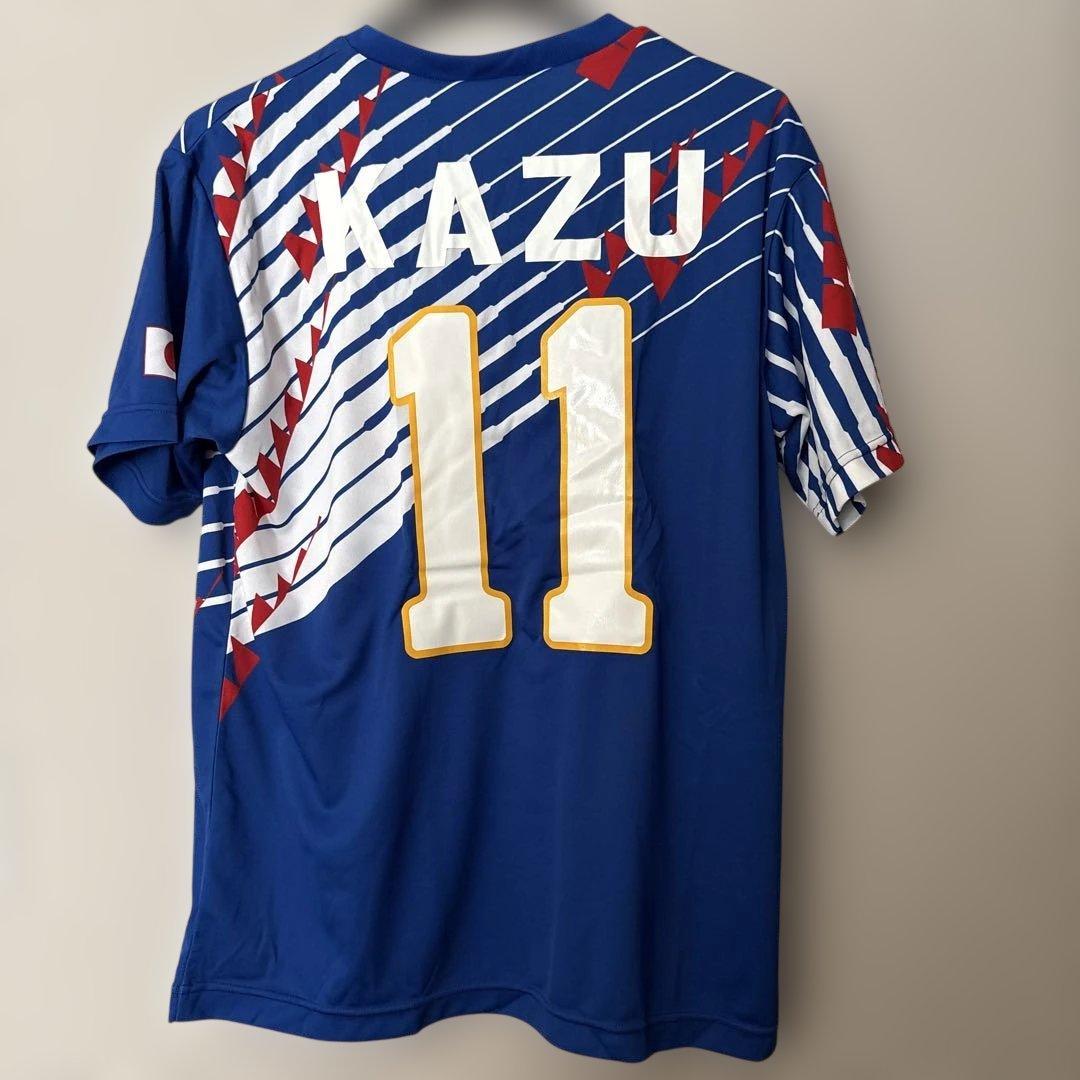 【5-8】1993年adidas日本代表ヒストリカルTシャツ三浦知良選手　タグ付