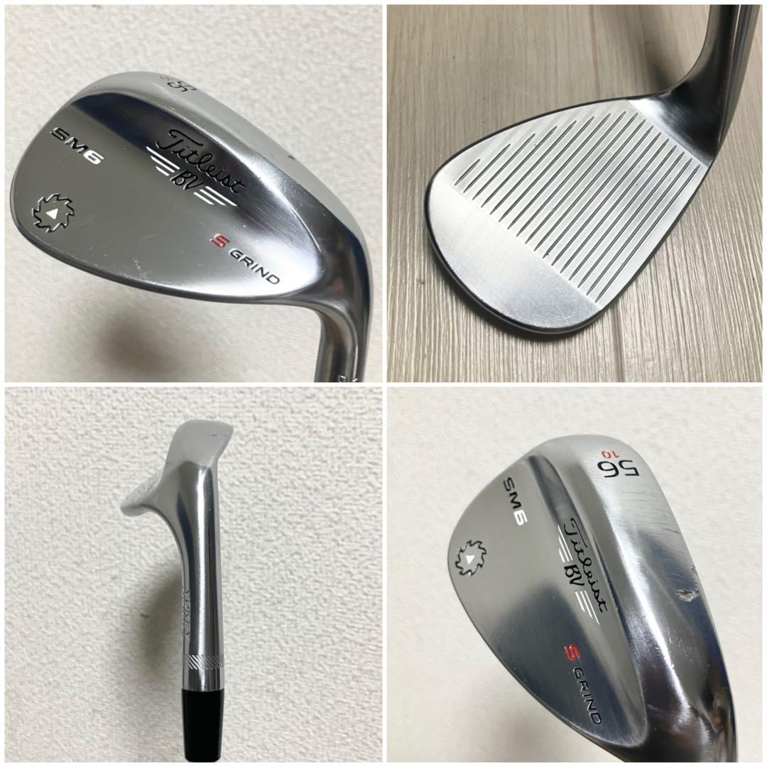 【グリップ新品】タイトリストVOKEY SM6 S GRIND ウェッジ56°