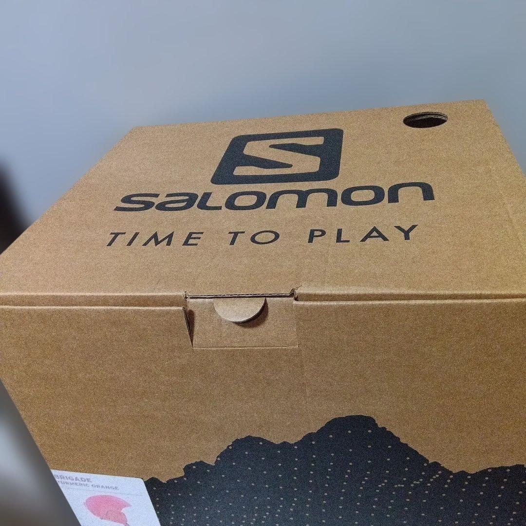 Salomonスキー・スノーボードヘルメット オレンジM　収納袋付き