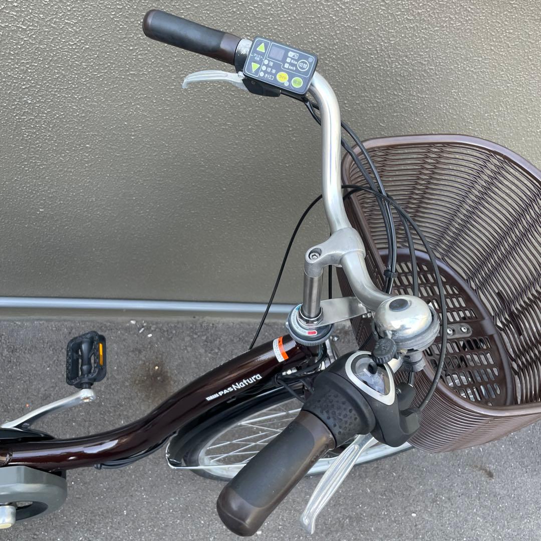 ヤマハ電動アシスト自転車26インチブラウン