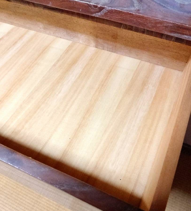 昭和レトロ ヴィンテージ 箪笥 チェスト 6段 木目調 木製家具 収納 鍵付き