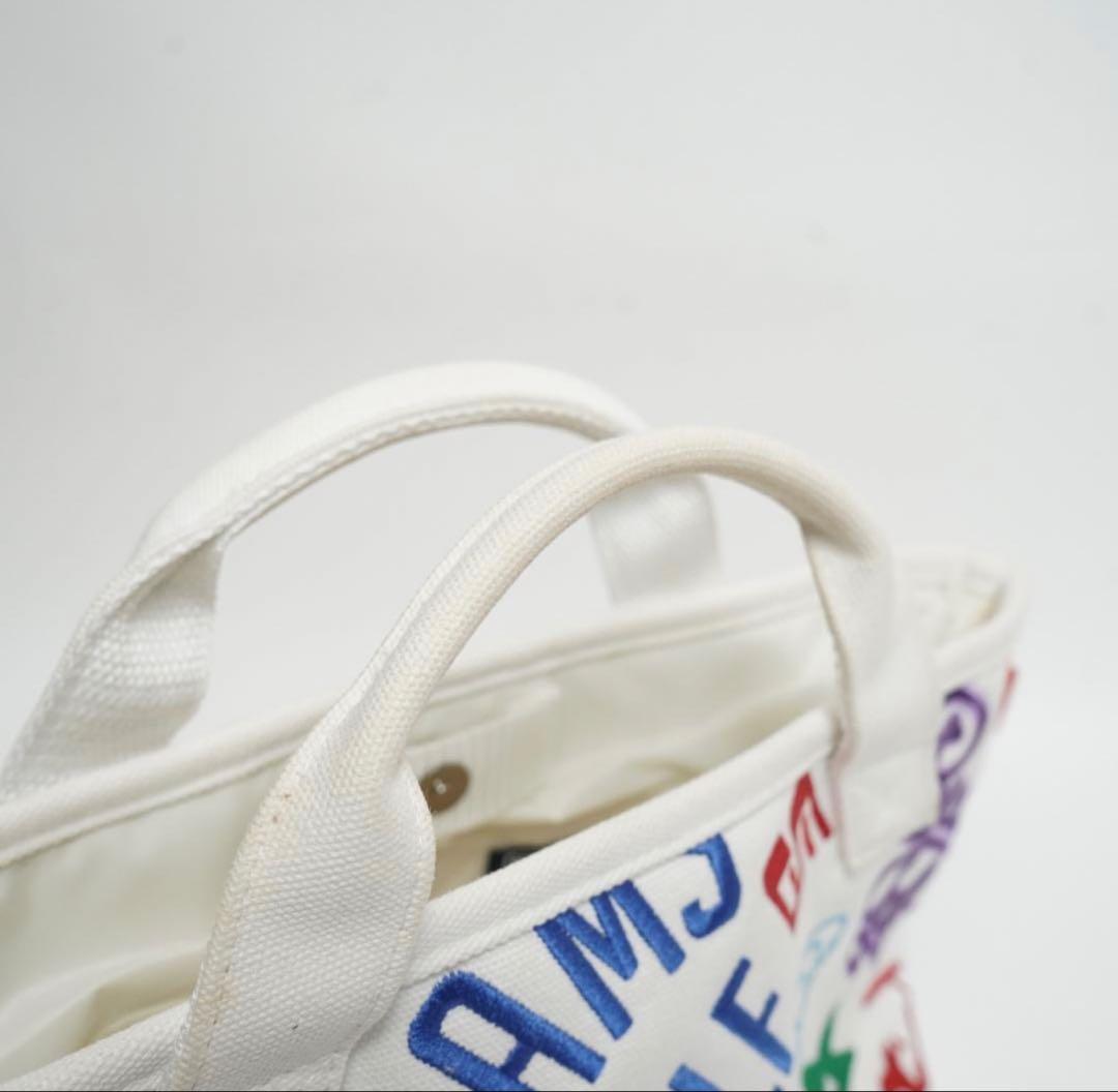 BEAMS GOLF ロゴプリントバッグ