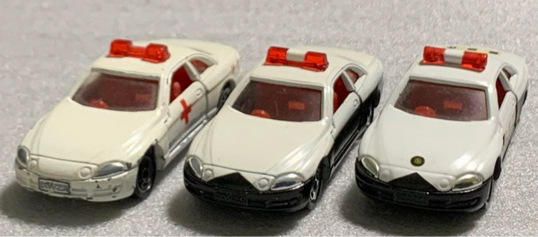 トミカ トヨタ ソアラ パトロールカー 献血車 3台セット