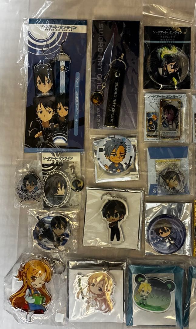 シュタインズ・ゲート コースター 缶バッジ SAO アニメグッズまとめ売り