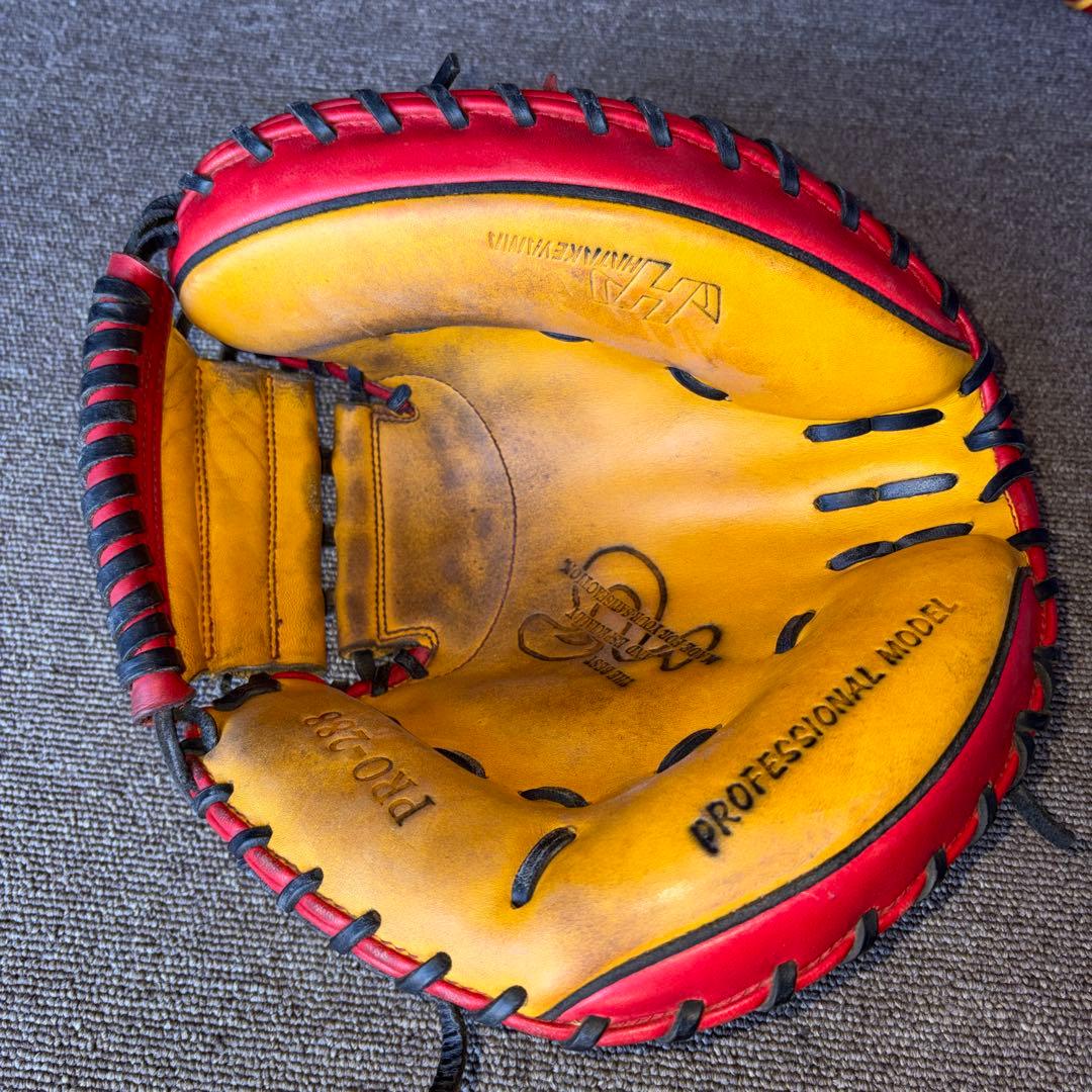 tomoハタケヤマキャッチャーミット左投げ用 中古　久保田スラッガーミット