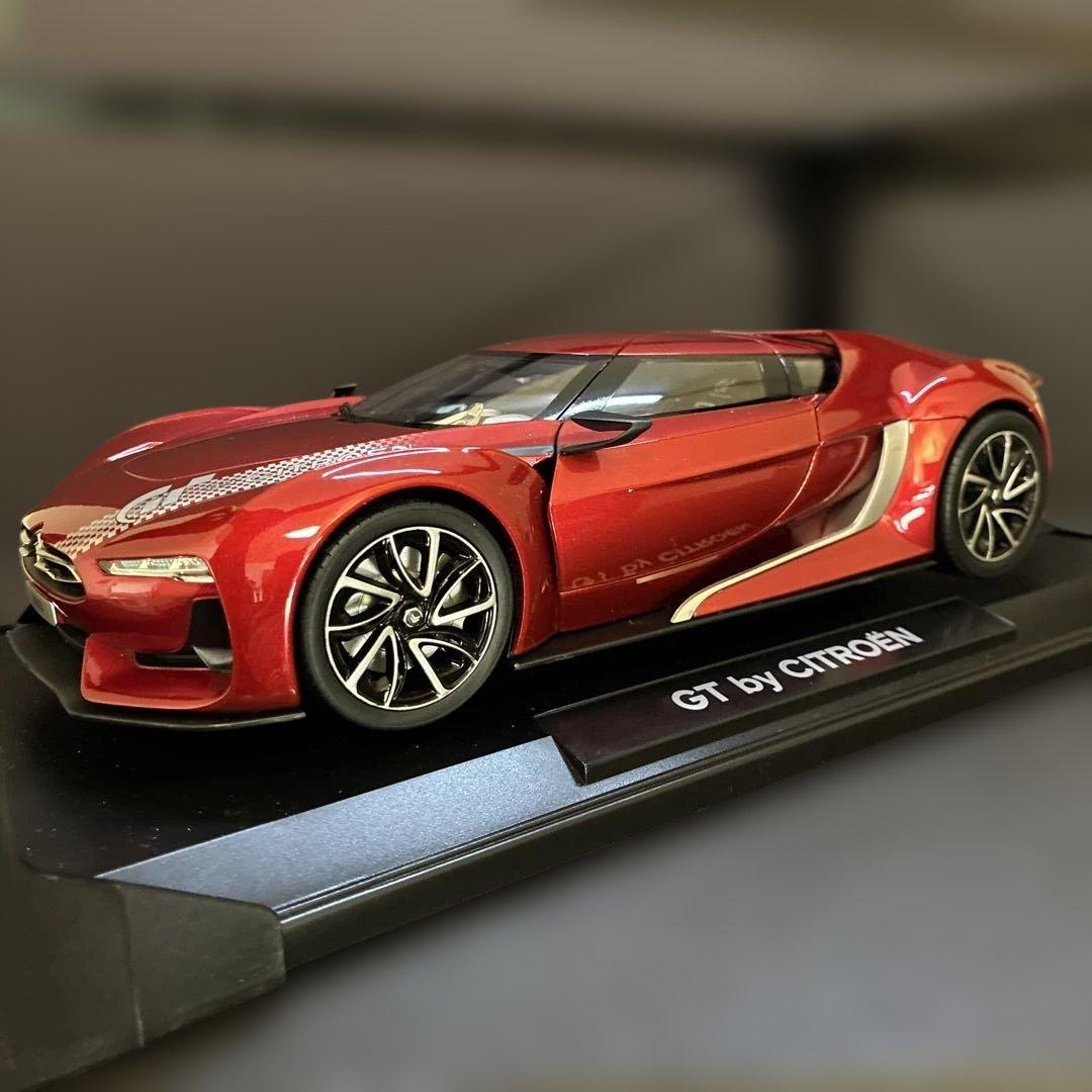036 シトロエンGT グランツーリスモ1/18ダイキャストミニカー ドア開閉