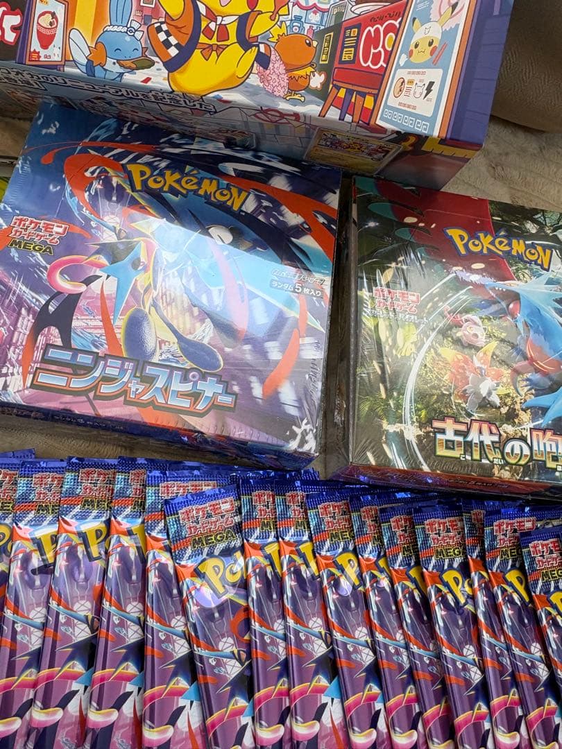 引退品　まとめ売り　旧裏　BOX ピカチュウ　プロモ　ホロ cp6 ポケモン