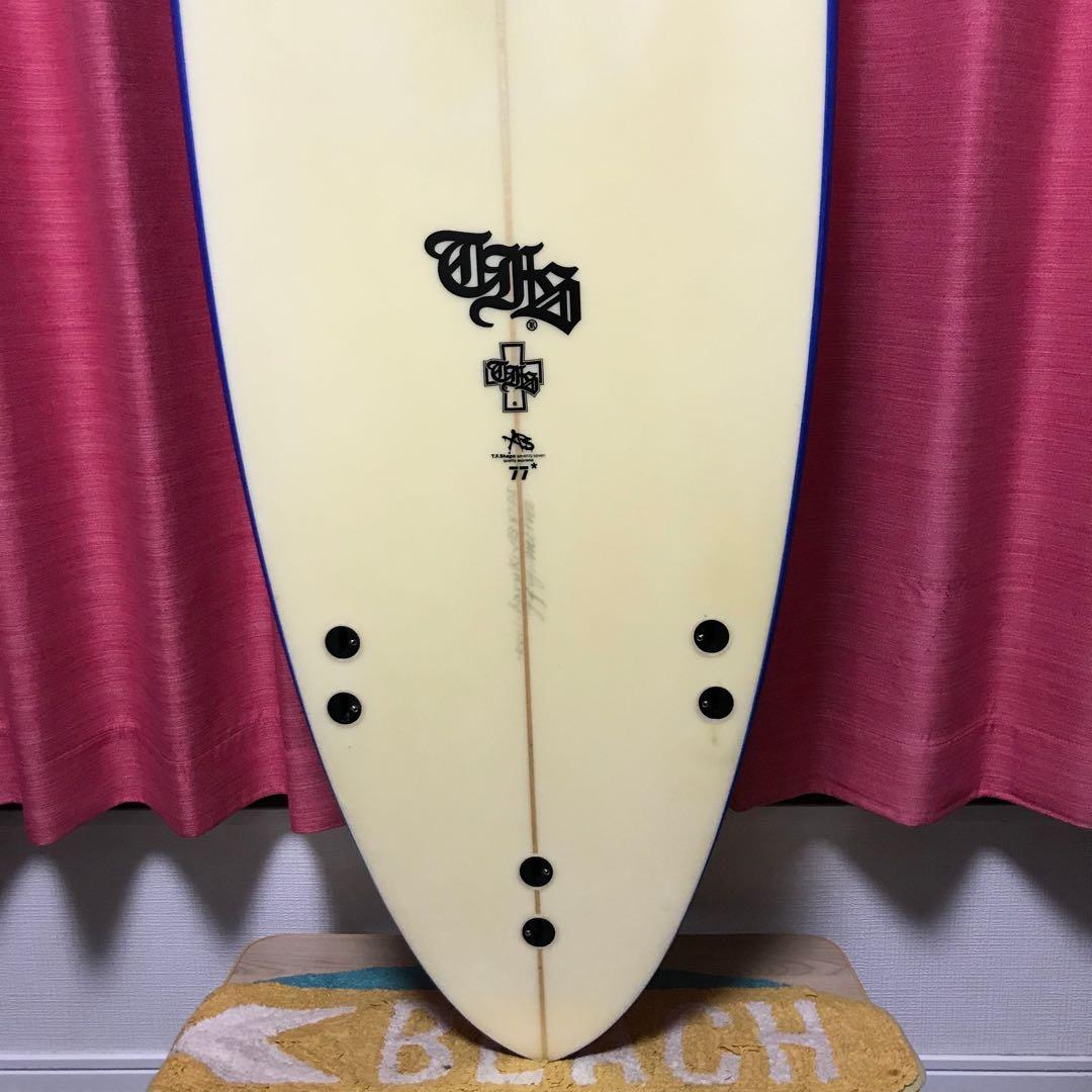 初期bredren design希少トライフィン仕様ノーマルショートボード