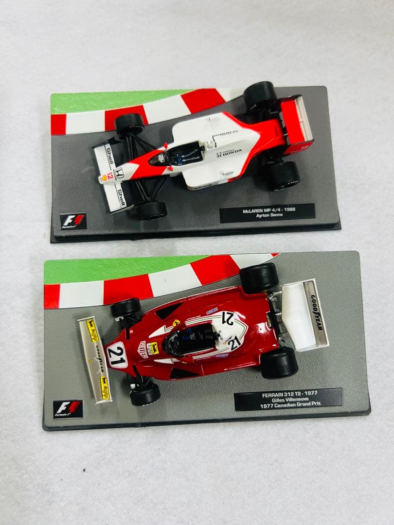 F1マシンコレクション　1/43 ミニカー10個セット