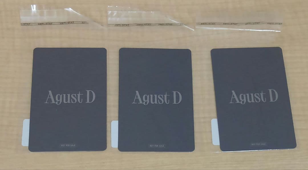 ❶ BTS AgustD D-DAY SUGA ユンギ ユニバ 特典 トレカ