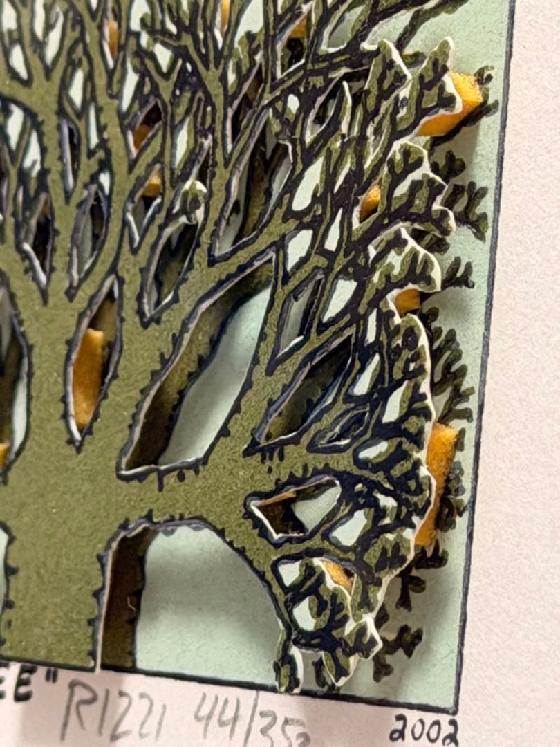 #ジェームスリジィ 『ONE, TWO, TREE』 3Dシルクスクリーン