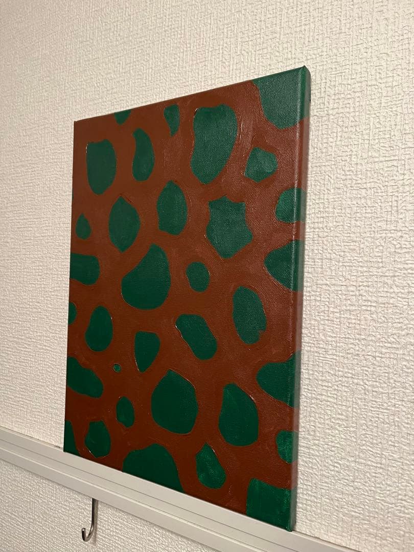 アート　原画　木麟　A4 アクリル　キャンバス　原画