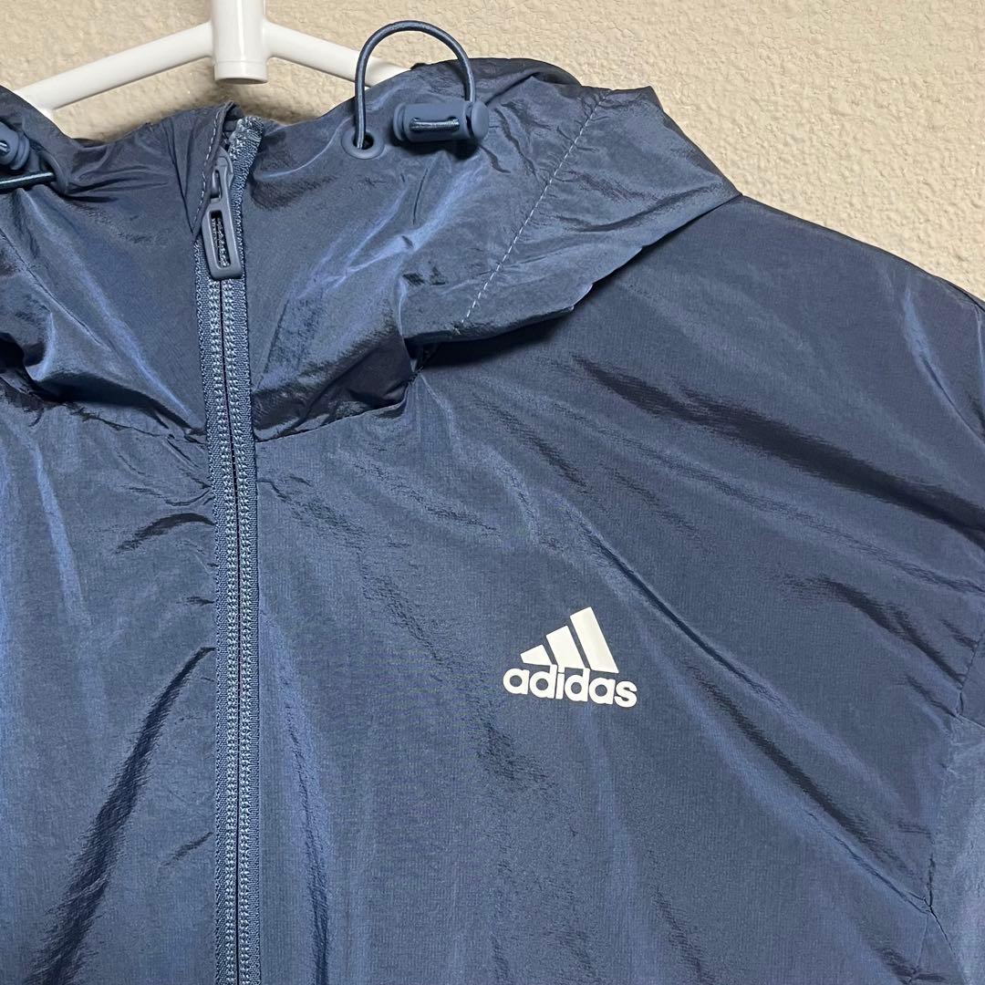adidas ウィンドブレーカー ネイビー