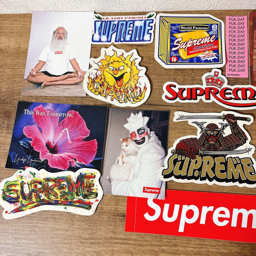 Supreme ステッカー　13枚セット　まとめ売り　リックルービン　サムライ