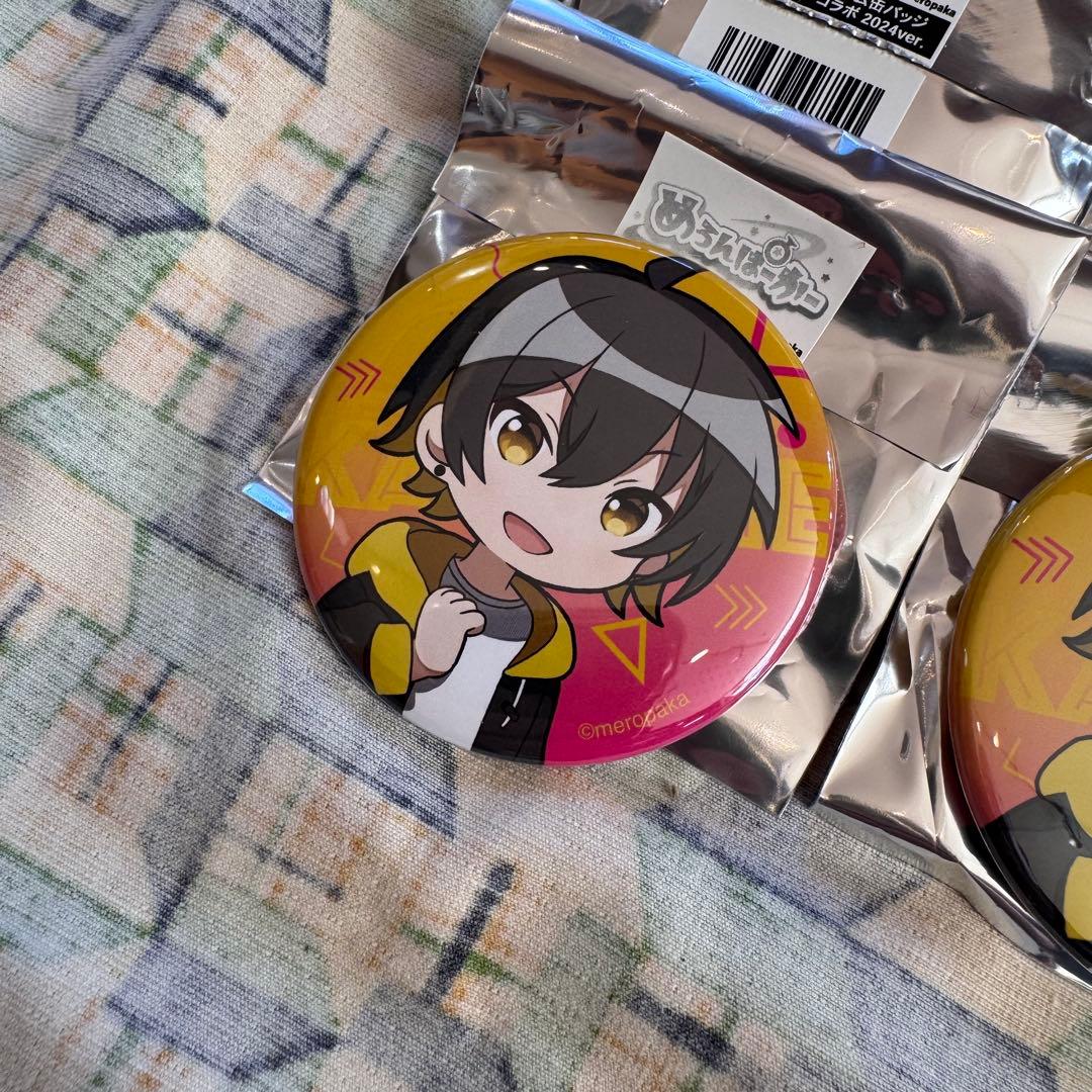 めろんぱーかー めろぱか　かもめ キャラクター缶バッジセット　50個+@