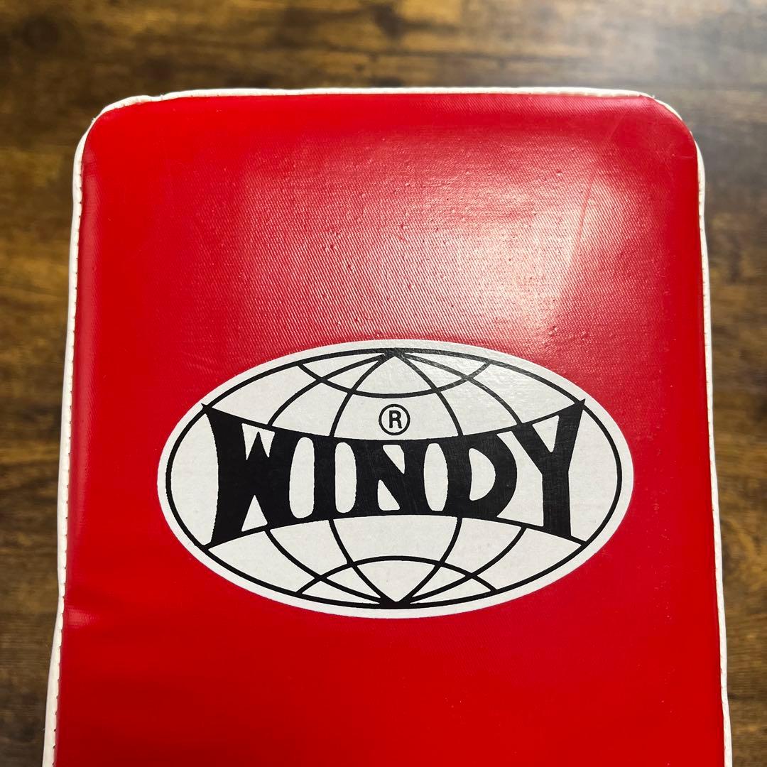 WINDY レッド キックミット 2個セット