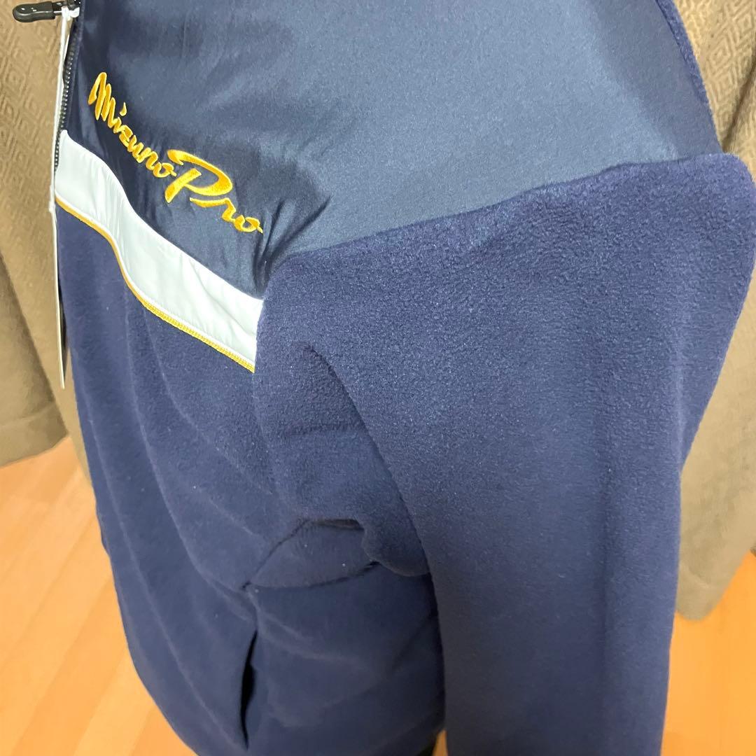 ゴン　新品未使用❗️MizunoPro ネイビー ジップアップジャケット