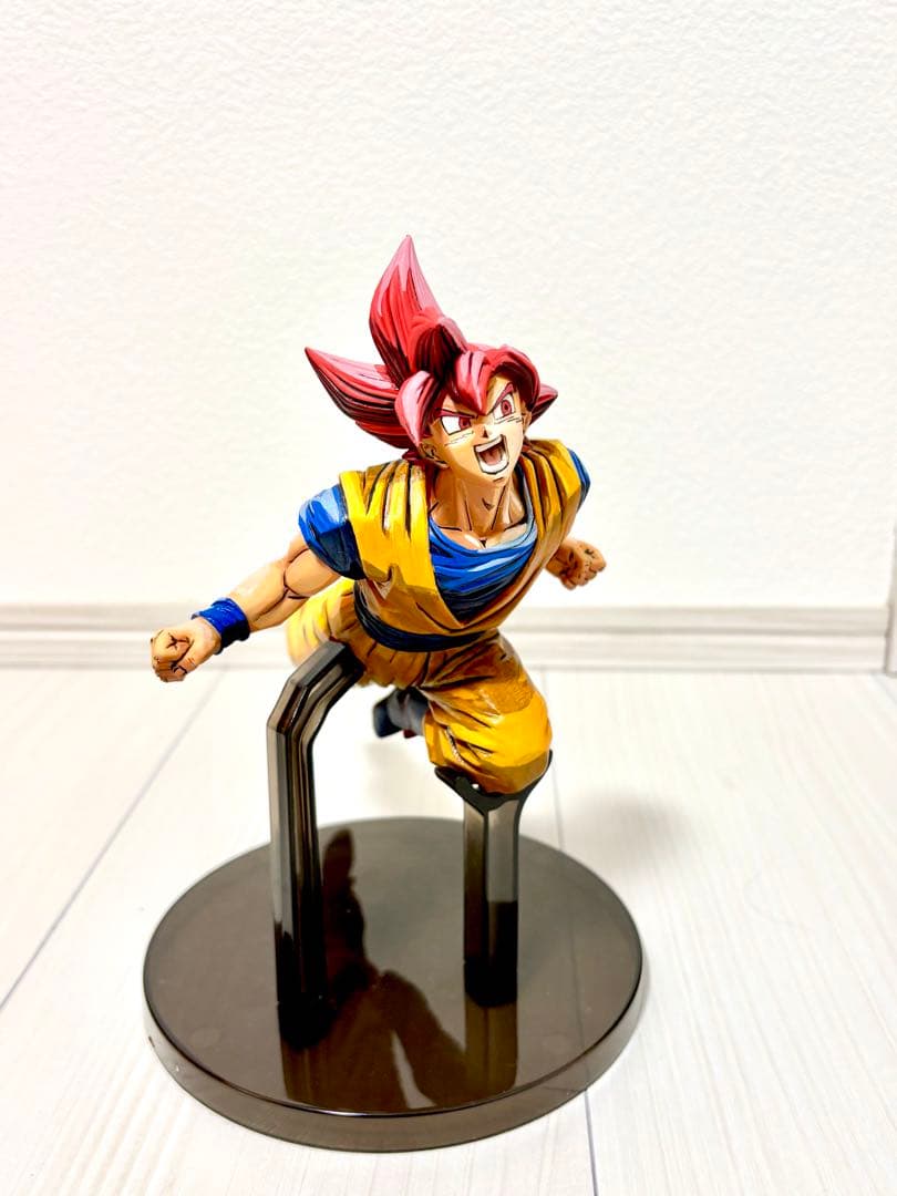 ドラゴンボール超 孫悟空FES!! 超サイヤ人ゴッド フィギュア二次元リペイント