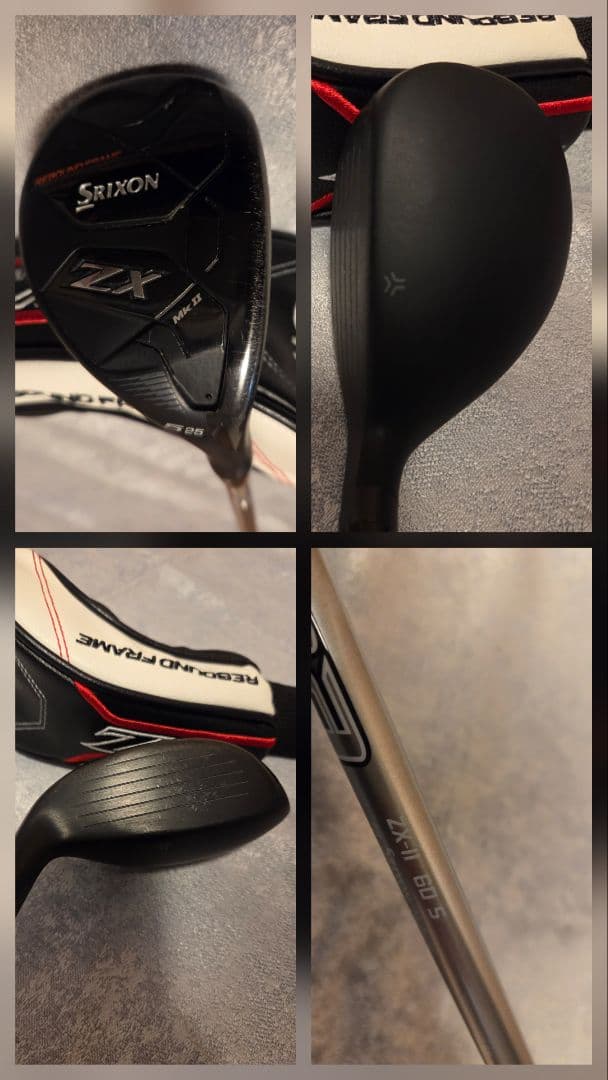 Srixon ZX5 MK2 クラブ 5本セット 美品