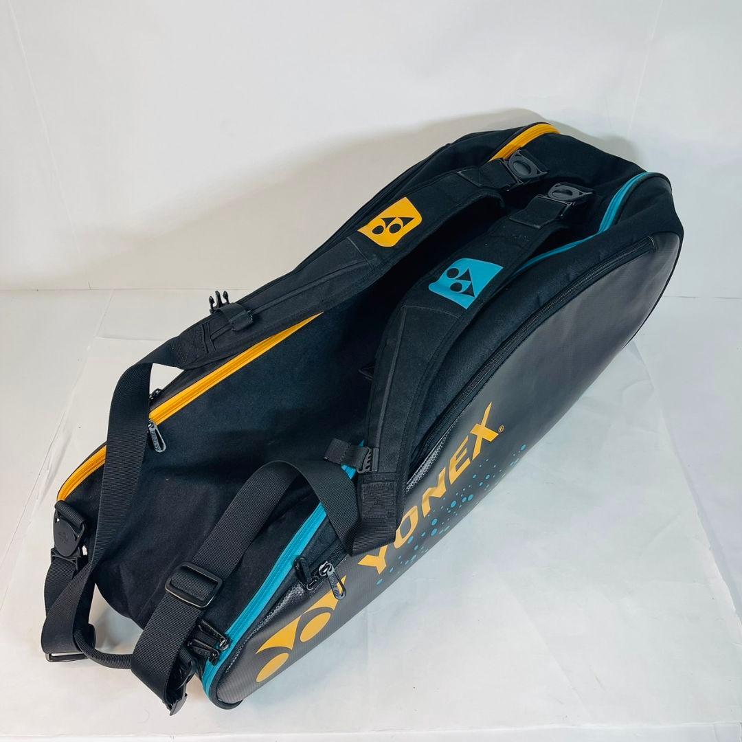 ヨネックス トーナメントバッグ ブラック ゴールド YONEX
