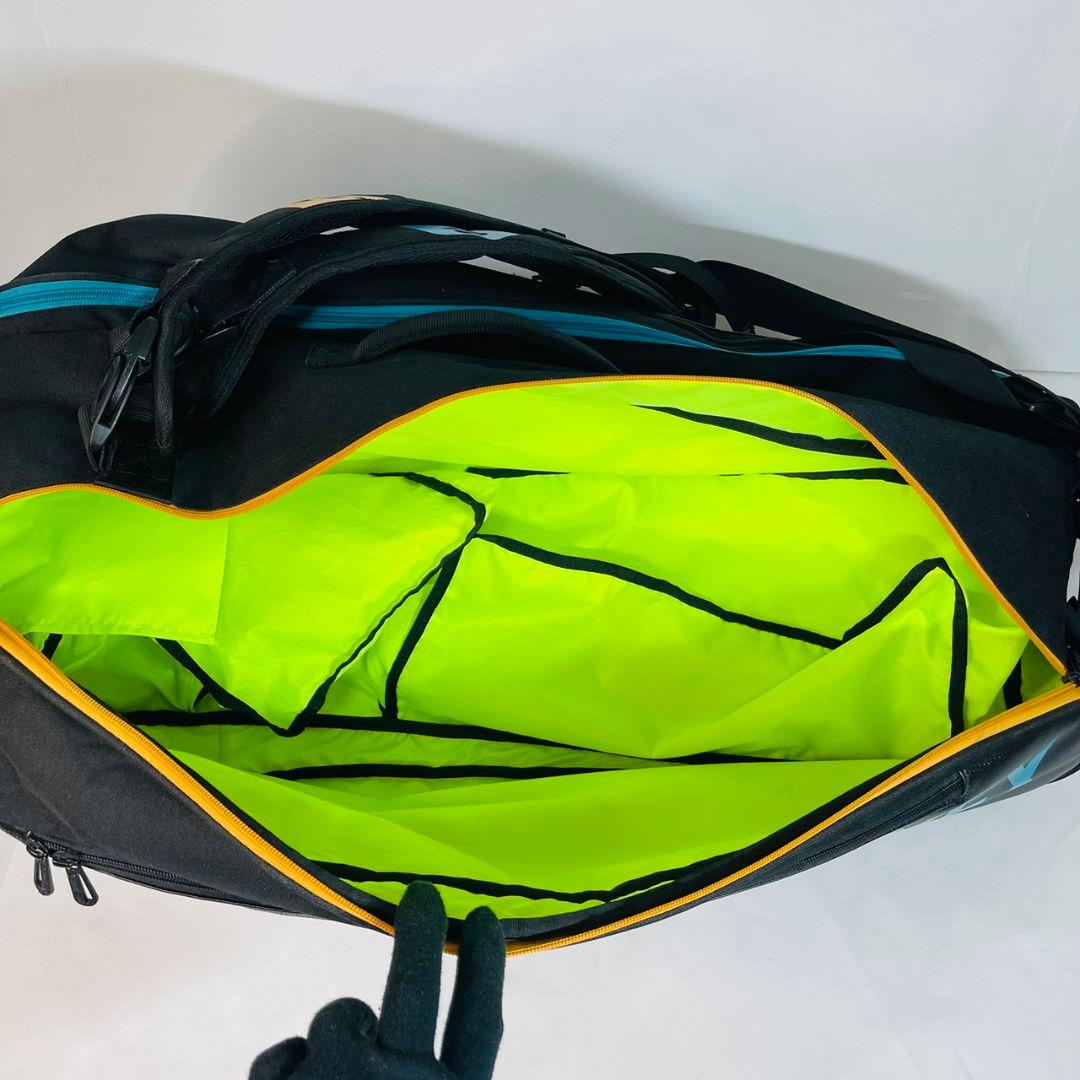 ヨネックス トーナメントバッグ ブラック ゴールド YONEX