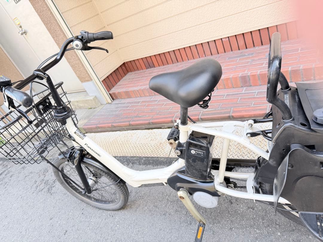子供乗せ　パナソニック　 電動アシスト自転車 チャイルドシート付き