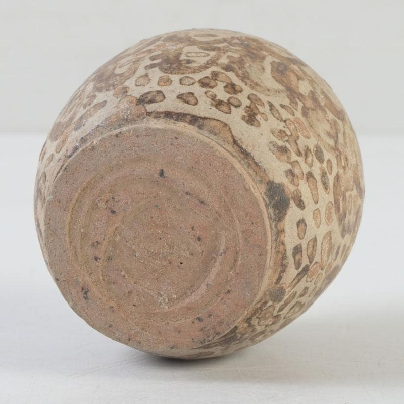 茶道具　すんころく　灰釉　振出　時代箱　V　A33