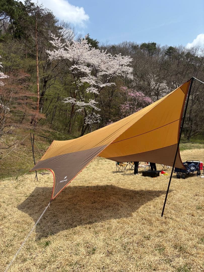【良品】スノーピーク　エントリーパックTT グランドシート付き
