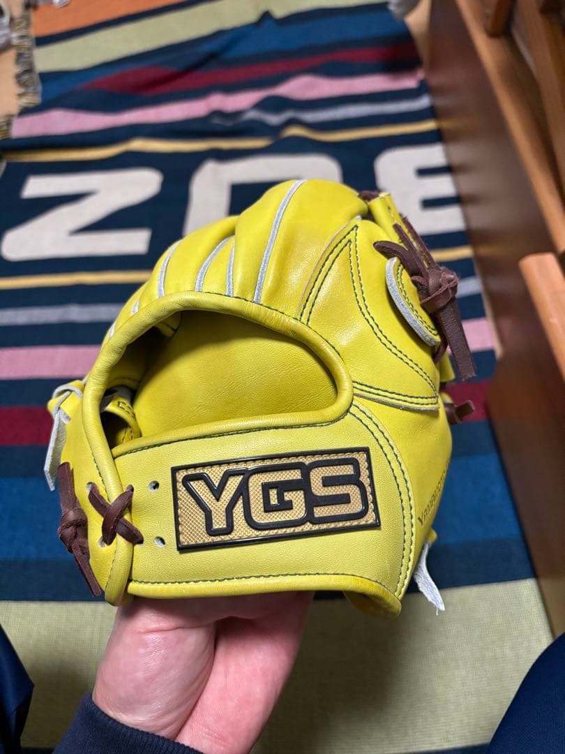 YAMAMOTO GLOVE YGS イエロー 硬式グローブ