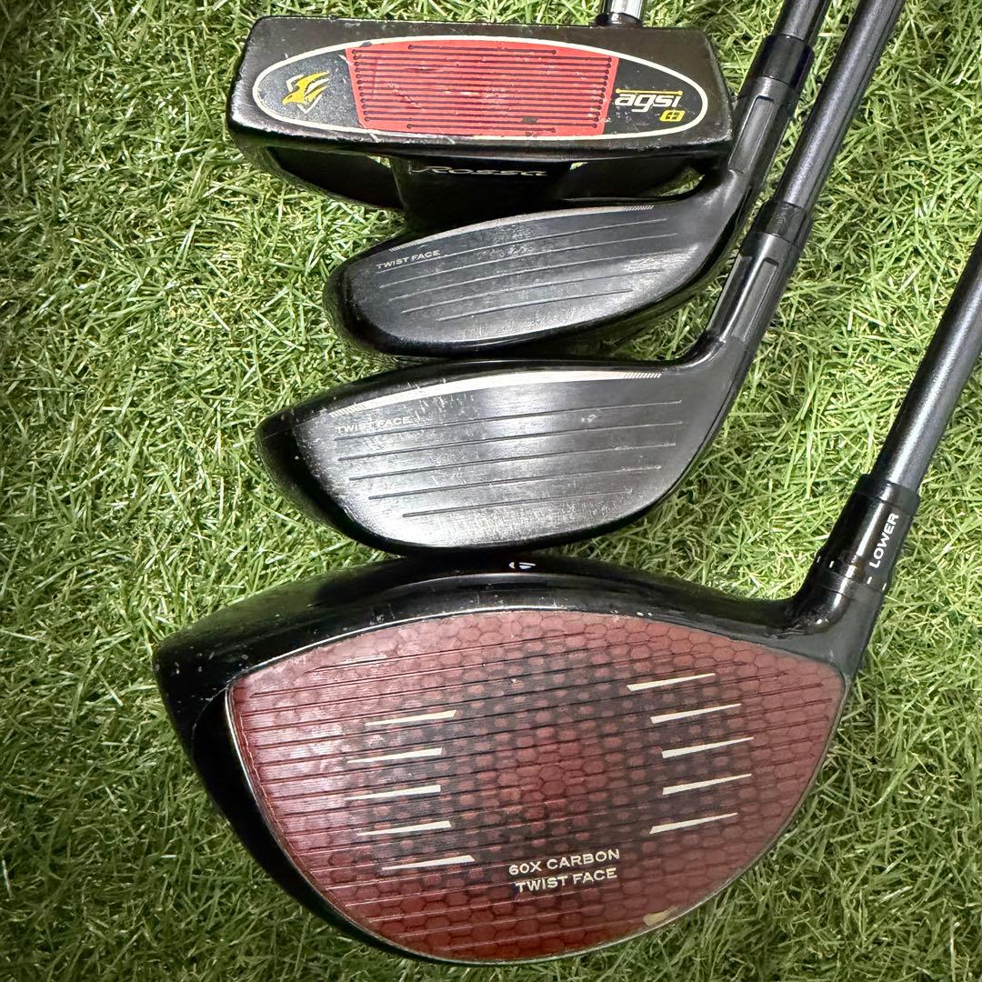 テーラーメイド　ステルス　バーナー　メンズ ゴルフクラブ　豪華１２本　S 右利き