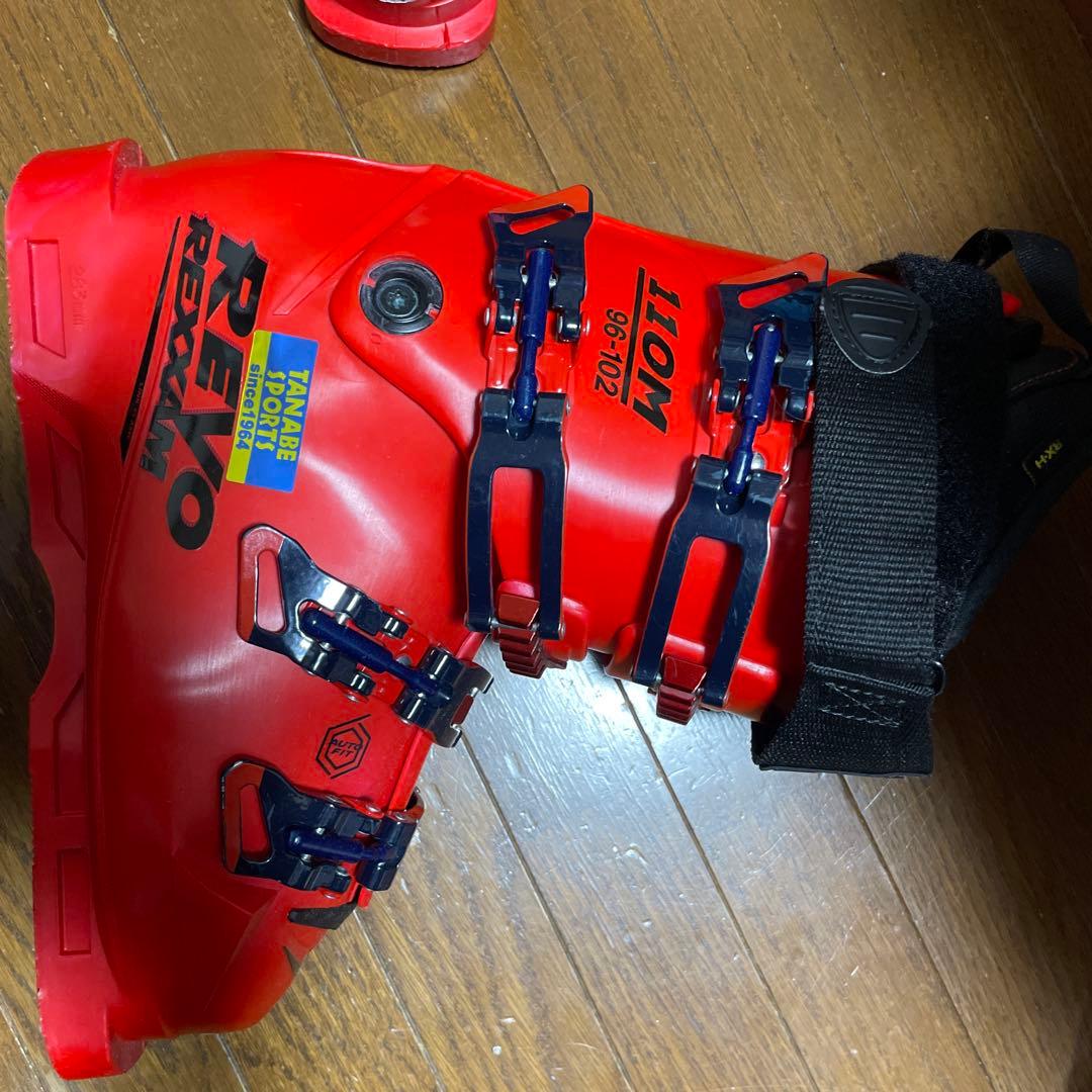 REVO REXAM 110M スキー靴 レッド