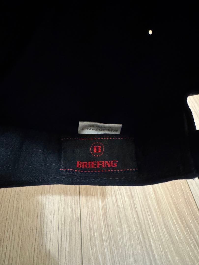 【希少未使用品】前モデルBロゴ ブリーフィングCAP ネイビー