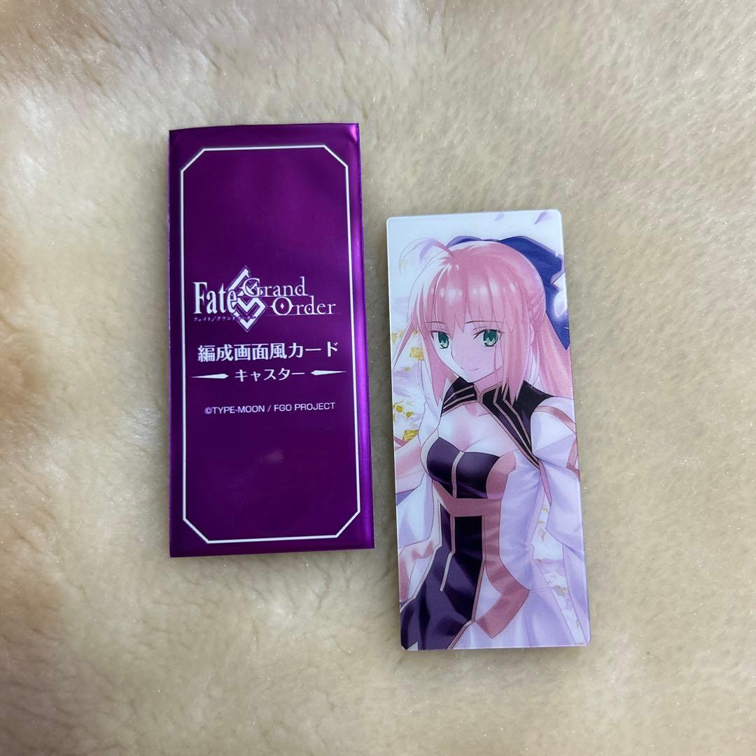 キャストリア 最終再臨展 編成画面風カード 缶バッジ