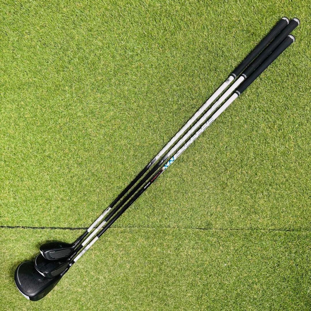 【良品】コブラ エアロジェット 1W 5W 4UT 3本セット SR