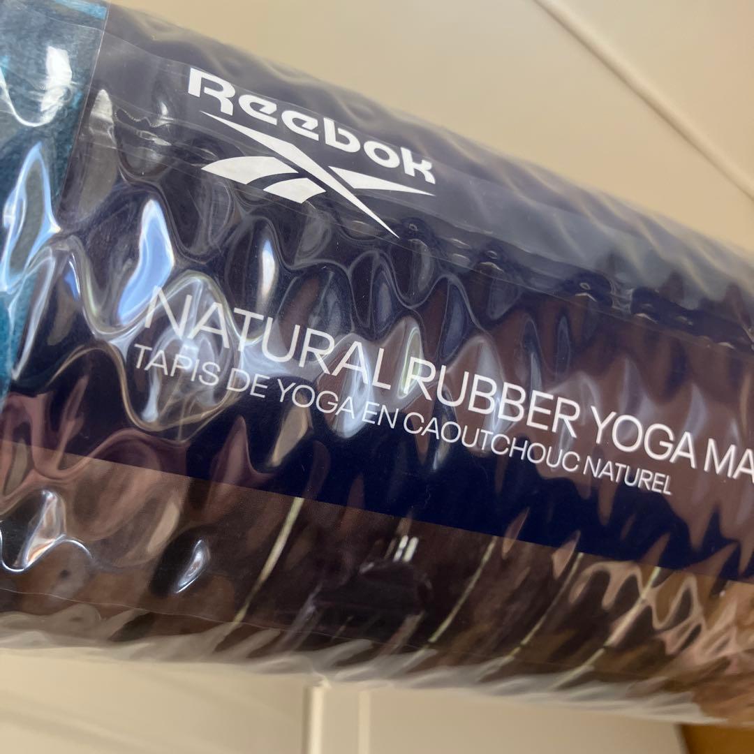 リーボック Reebok ナチュラルラバーヨガマット ブルーマンダラ　天然ゴム