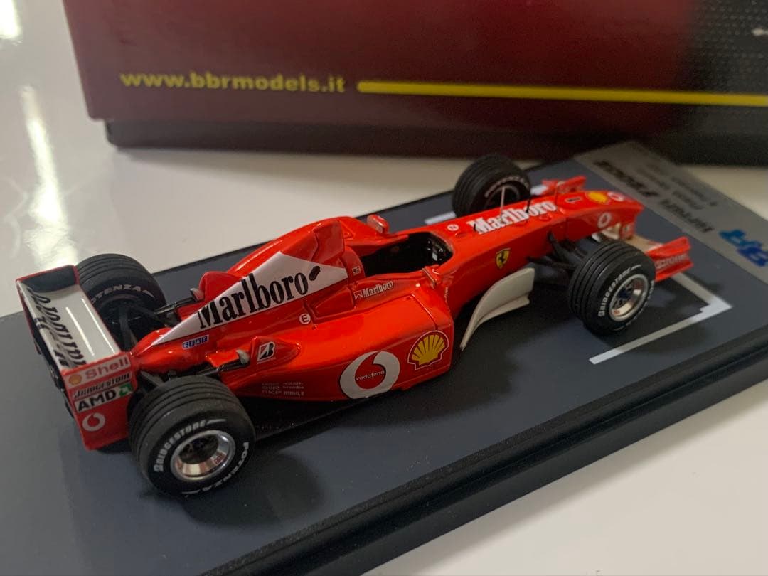 ミニカー 1/43 BBR Ferrari F2002 Press Version #1