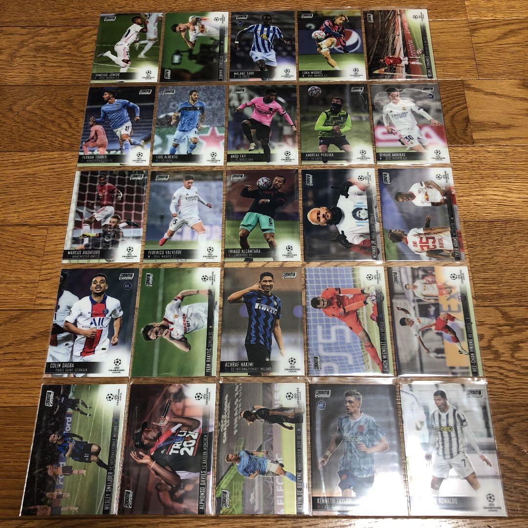 2020-21 Topps Chrome STADIUM CLUB コンプセット
