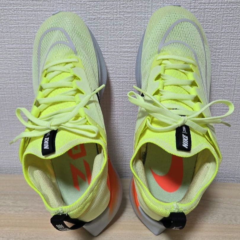 Nike Zoom Fly 4 イエロー オレンジ　27.5cm メンズ