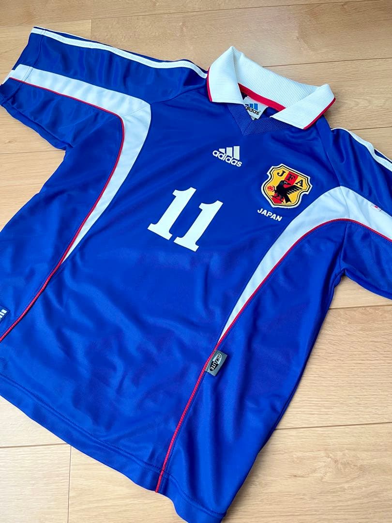 アディダス 日本代表 ユニフォーム 1999年〜2000年 三浦知良 カズ 11