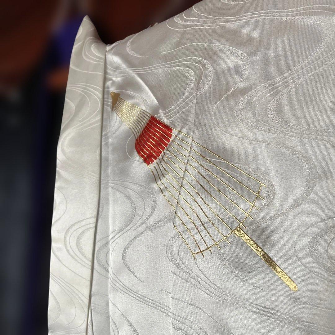 傘 金 流水 白黒