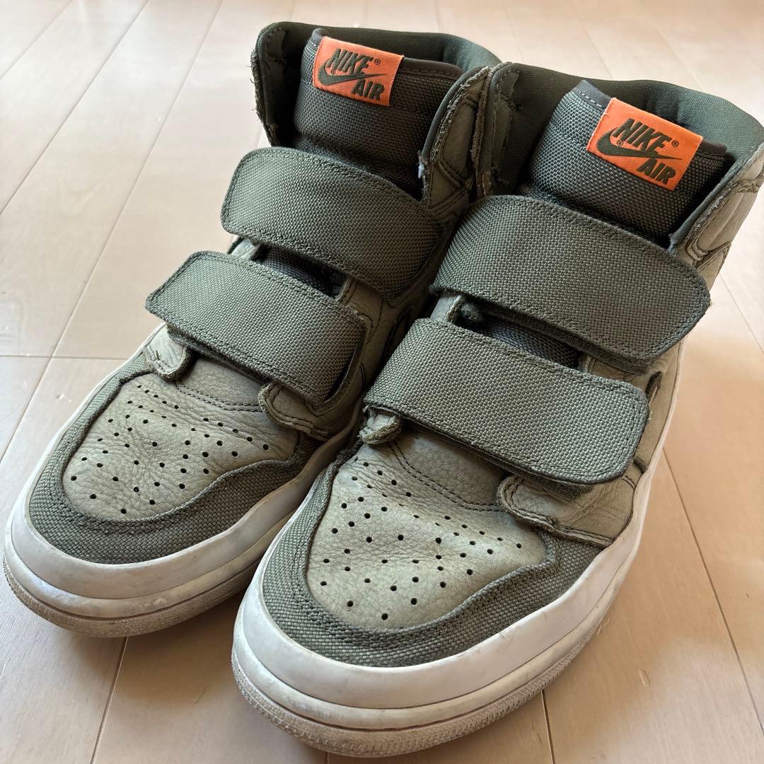 NIKE Air Jordan1 Retro highオリーブ ダブルストラップ