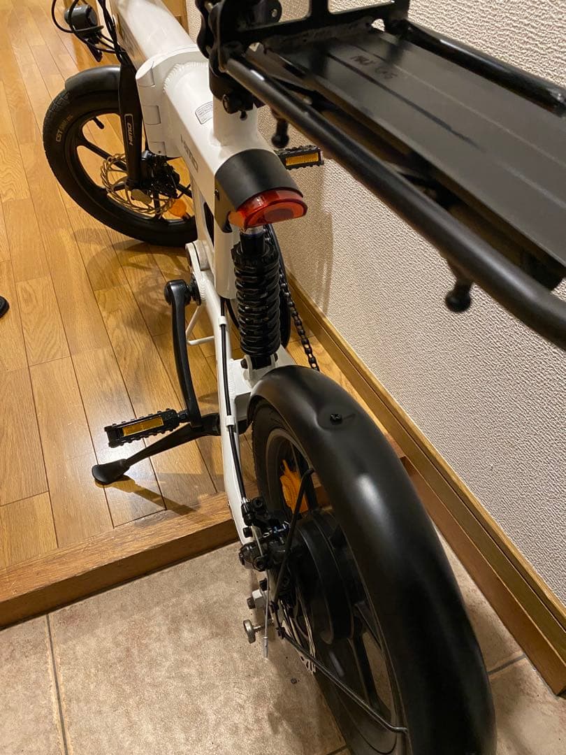 HIMO 折りたたみ電動アシスト自転車 ホワイト　Z16 宮崎市