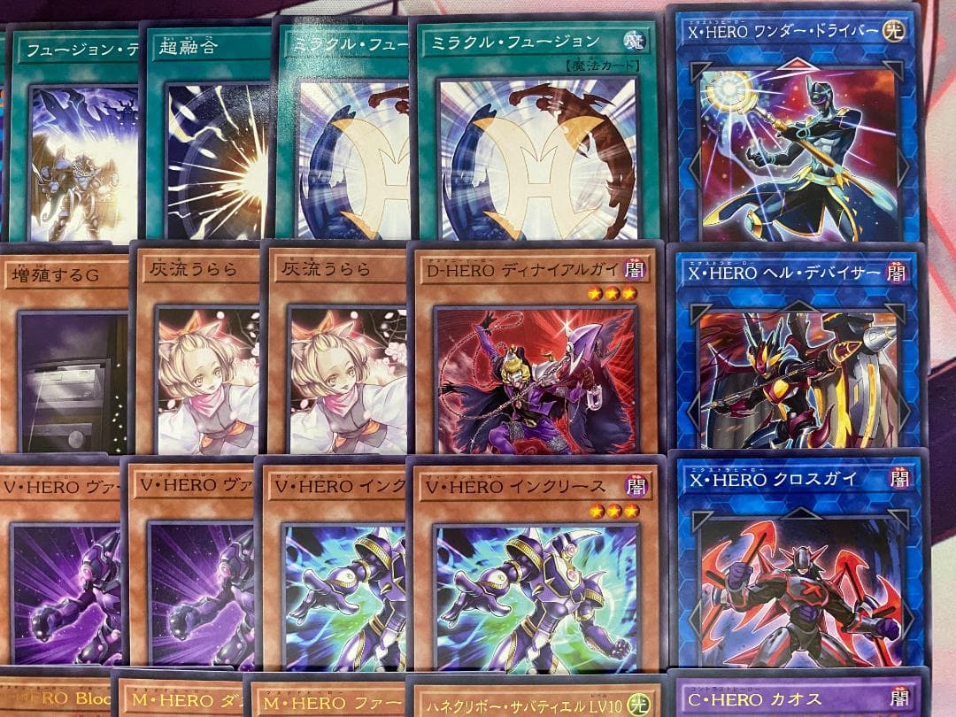 【24時間以内発送】遊戯王　M・HERO　E・HERO　大会構築デッキ