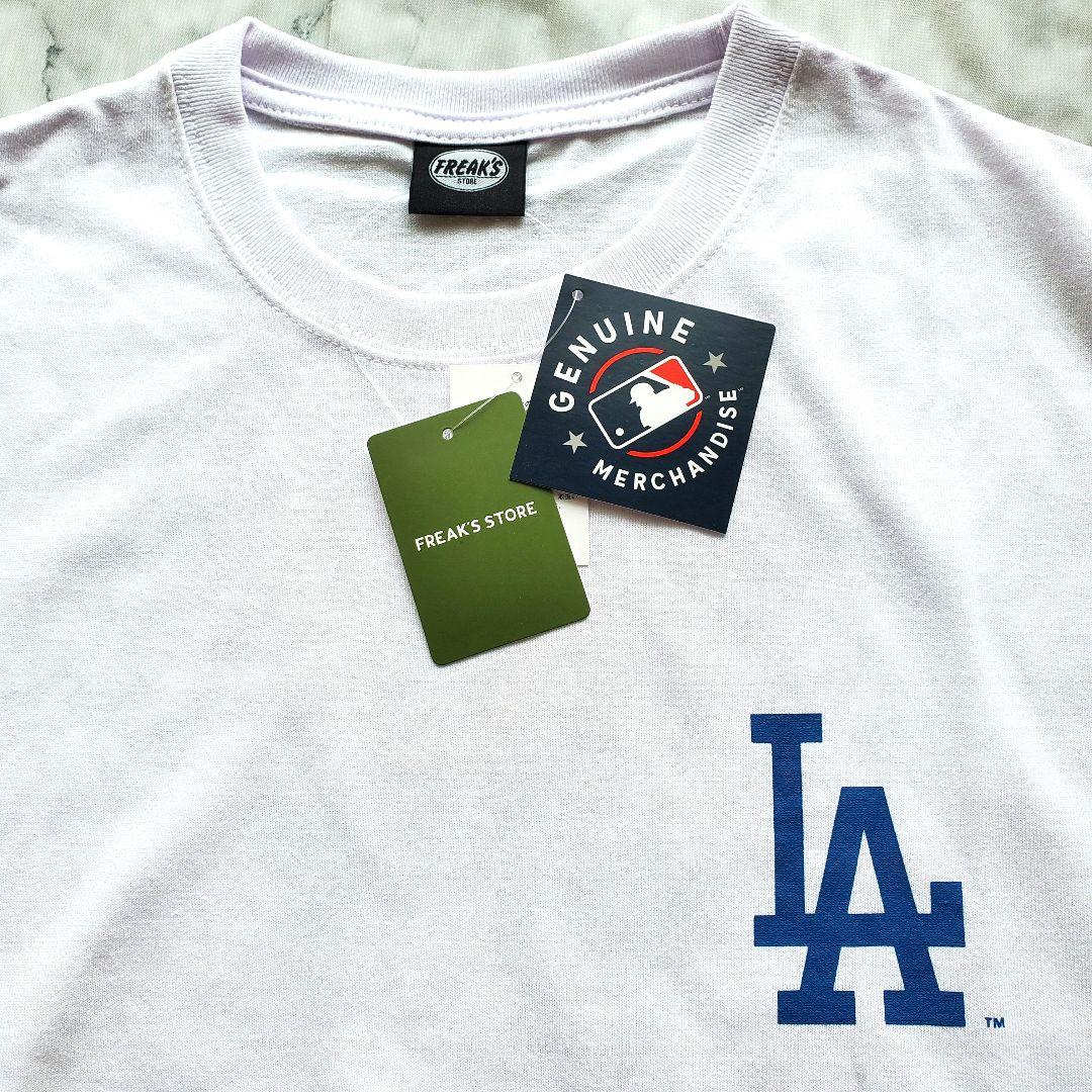 【新品】MLB×FREAK'S STOREMLB ドジャース プリントTシャツ