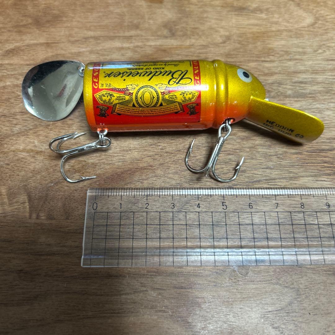 アメリカンルアー！　ヘドン　ビッグバド　ゴールドバドワイザー　中古品！