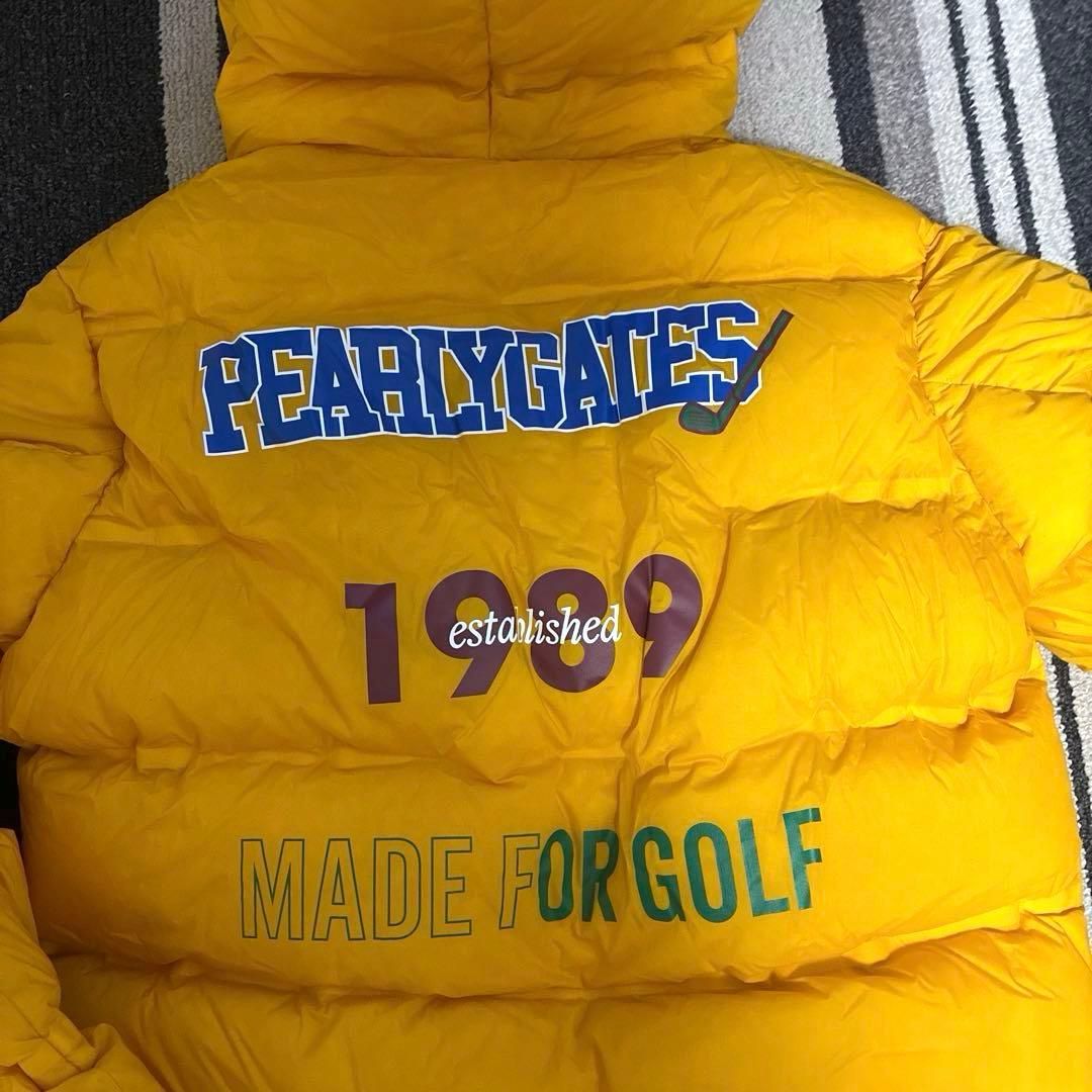 PEARL GATES イエローダウンジャケット