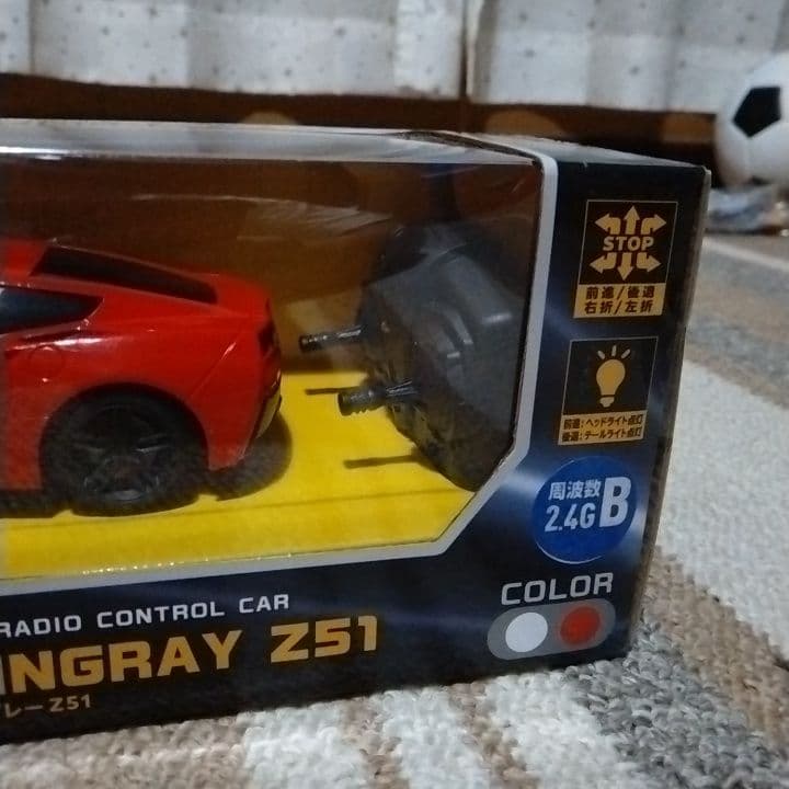 Corvette Stingray Z51 ラジコンカー レッド