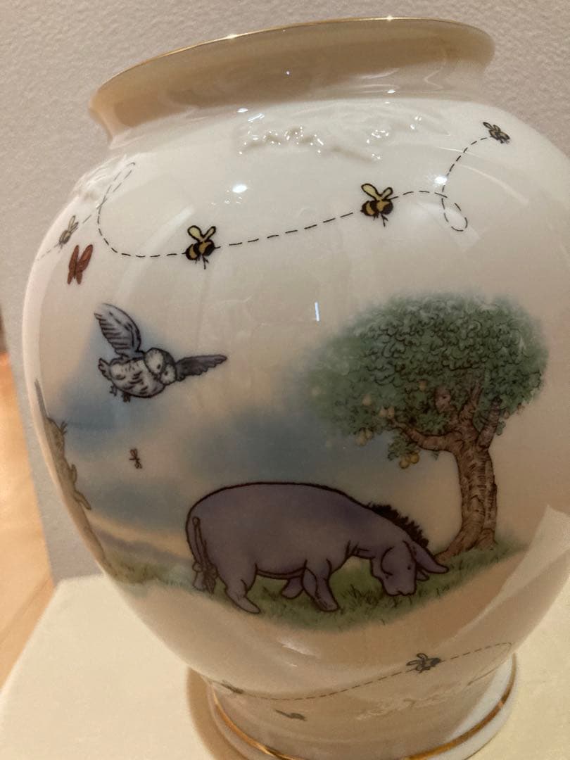☆さらにお値下げ☆ LENOX Disney クラッシックプー　ベース（花瓶）
